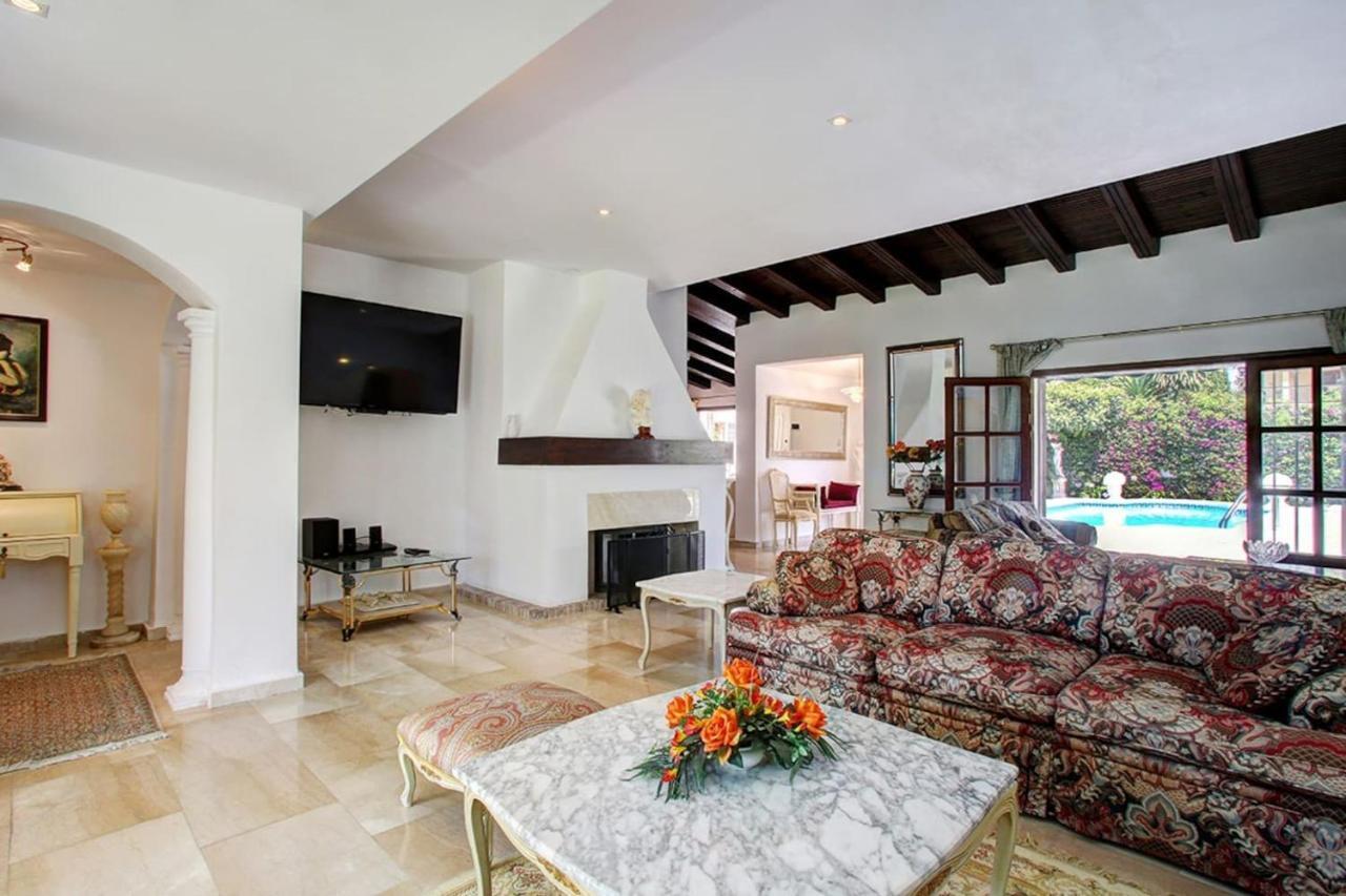 Exclusive Villa Las Palmeras Puerto Banus With Heated Private Swimming Pool, Marbella, Spain Exterior foto